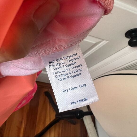 NWOT SAIL TO SABLE STS Neon Pink Floral Overlay Dress - Size 6 - Picture 6 of 6